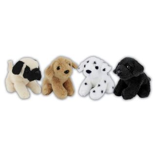 Obrázek z Pes sedící plyš 12cm, 4dr 